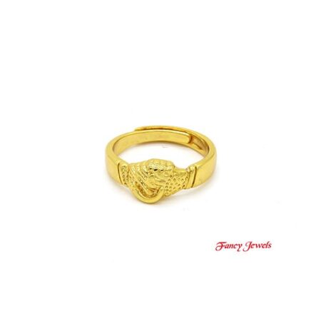 Gold plated vriendschapsring
