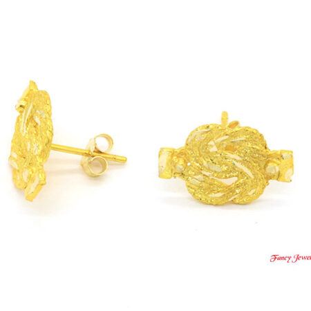 Matteklopper Oorknop 14k