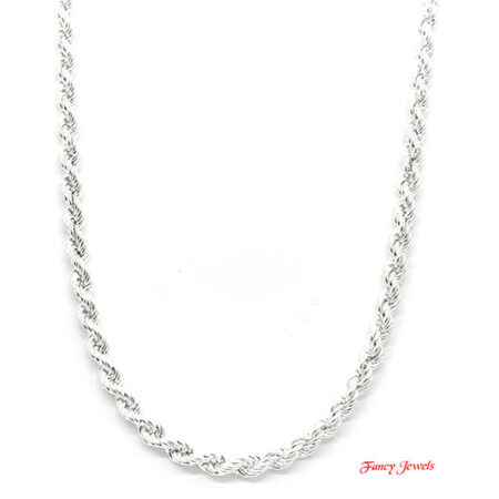 Zilveren koordketting