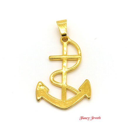 Goldplated Ankerhanger