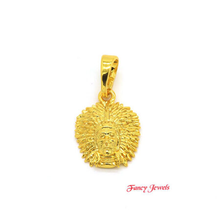 Goldplated Indiaan hanger