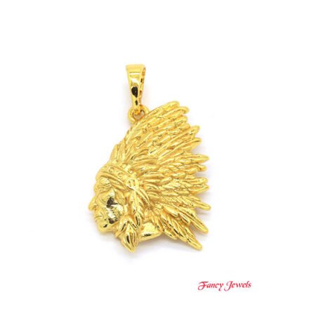 Goldplated Indiaan hanger