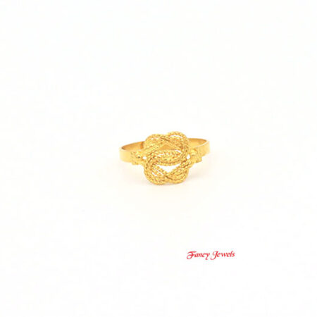 Kinder Matteklopperring 18k