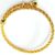 Goldplated Surinaamse gevlochten armband