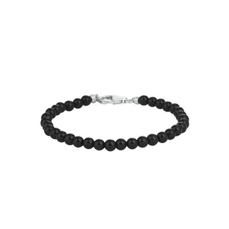 Armband onyx 4,5 mm 16 + 3 cm